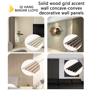 Panneau mural en bois massif de marque supérieure, design moderne, revêtement mural pour télévision intérieure, ignifuge, résistant à l'humidité, antidérapant, pour la maison - Product Image 4