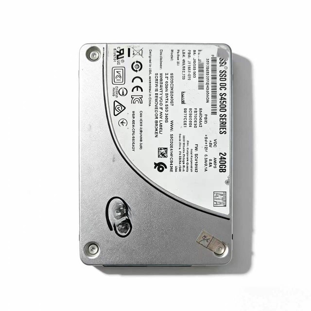 Used Original Factory 240GB SATA III 2.5'' SSD for Server Use Internal Drive in Stock