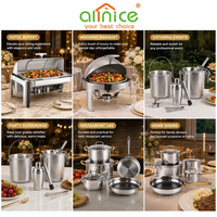 Lot de 5 récipients hermétiques en acier inoxydable pour aliments, chauffables, avec couvercle en silicone