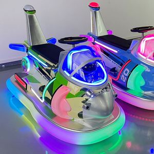 Manège pour enfants : Voiture de parc d'attractions, équipement de divertissement attrayant, voiture tamponneuse avion pour enfants - Product Image 3