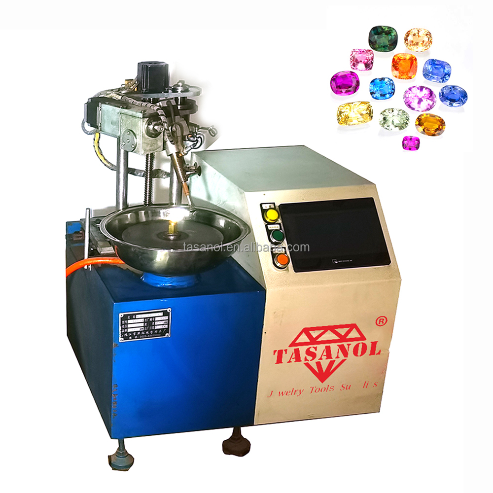 【本日特価】 宝石カットファセット機ジュエリー用自動宝石ファセット機 ピンズ・ピンバッジ・缶バッジ