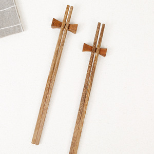Baguettes en bois de poulet de haute qualité, baguettes de table en bois massif, non peintes, non cirées, antidérapantes - Product Image 2