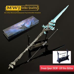 <span class=keywords><strong>Elden</strong></span> <span class=keywords><strong>Ring</strong></span> 30CM Full Metal Dream Spear Cast Technique-Game Peripheral Anime Sword para coleccionables Display Stands Comes Gift Box - Product Image 2