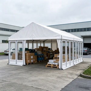 Carpa Grande para Eventos al Aire Libre, Carpa de Lona para Fiestas, Carpa Extensible para Bodas, para 100, 50, 200, 1000 Personas, 300 Metros Cuadrados - Product Image 2