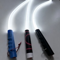 Lampe torche LED flexible rechargeable par USB, 73 cm, portable, 800 lumens, pour réparation automobile, avec base magnétique