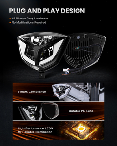 Phare Led Enduro Motocross avec feu de position clignotant pour 2021 2022 <span class=keywords><strong>2023</strong></span> gaz gaz EC250 EC300 <span class=keywords><strong>EC</strong></span> 250 300 F - Product Image 3