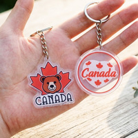 Cadeaux de mariage personnalisés avec nom et date imprimés, porte-clés en acrylique durable, écologique, réutilisable et décoratif