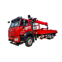 Camion grue SINOTRUK HOWO 6X4, capacité de levage, longueur de flèche à 5 sections