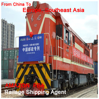 NOUVEAU SPEED Transporteur ferroviaire professionnel Ddp Agent d'expédition de transport ferroviaire depuis la Chine vers Singapour