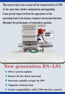 15 Needle <strong>Single</strong> <strong>Head</strong> <strong>Barudan</strong> <strong>Embroidery</strong> <strong>Machine</strong> - Product Image 2