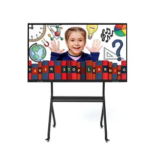 China Supplier Interactive Smart White Board 4K HD Ultra 65 Inch Interactive Display Touch Screen Smart Board