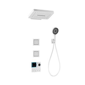 Cabezal <span class=keywords><strong>de</strong></span> ducha <span class=keywords><strong>de</strong></span> <span class=keywords><strong>cascada</strong></span> oculto montado en <span class=keywords><strong>la</strong></span> pared, pantalla Digital oculta integrada <span class=keywords><strong>de</strong></span> latón, ducha <span class=keywords><strong>de</strong></span> temperatura constante termoplástica - Product Image 1