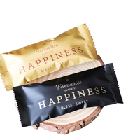 Sachets individuels en aluminium scellables pour bonbons, nougats, biscuits et chocolats, avec impression de motifs personnalisés par transfert thermique