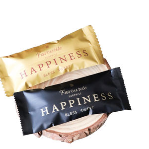 Sachets individuels en aluminium scellables pour bonbons, nougats, biscuits et chocolats, avec impression de motifs personnalisés par transfert thermique - Product Image 6