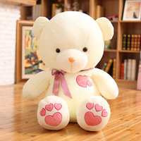 Cadeau de la Saint-Valentin, adorable peluche en forme de cœur d'amour pour couple, ours en peluche en coton PP, super doux, 31 cm-50 cm, 0-24 mois