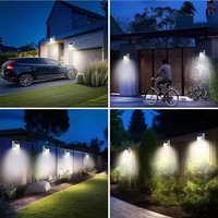 Lampes solaires d'extérieur Lampes solaires étanches pour escaliers Veilleuses de jardin Lampe LED pour chemin de jardin
