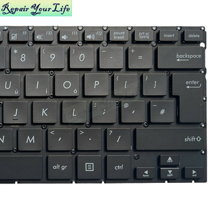 Reino Unido JP <span class=keywords><strong>GR</strong></span> UA RU LA IT FR nuevo teclado negro para portátil para Asus T300CHI T300 <span class=keywords><strong>CHI</strong></span> T302CHI 0KNB0-2128UK00 teclado sin retroiluminación - Product Image 3