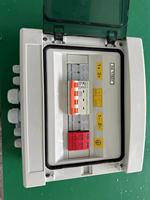 Boîte de distribution solaire photovoltaïque Cncsgk pour usage extérieur, 20A, 2 entrées, 18 voies, fusible MCB SPD, étanche IP66