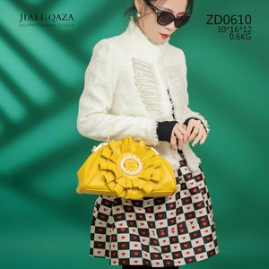 Jiali QAZA Luxury Designer sera festa Sac pochette borsetta per le signore ultima lucchetto ricamato belle borse a mano - Product Image 6