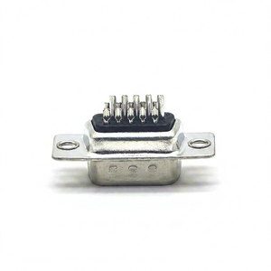 Conector de Soldadura D-SUB de Tres Filas: Conector Macho HDB-15P, Tipo de Soldadura Tradicional con Contactos Dorados, 15 Pines - Product Image 1