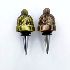 Tapón de Metal de <span class=keywords><strong>Caperucita</strong></span> <span class=keywords><strong>Roja</strong></span> creativo personalizado para champán, tapón de botella de <span class=keywords><strong>vino</strong></span> de regalo personalizado reutilizable - Product Image 1