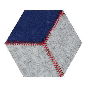 Sous-verre en feutre multicolore à prix compétitif pour une utilisation quotidienne à domicile - Product Image 1