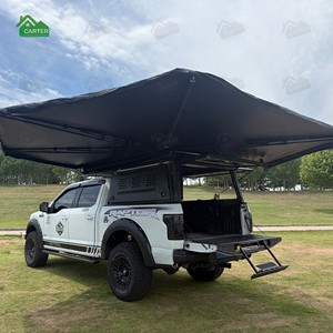 Nuevo Diseño Carter Gris Negro Blanco Tundra Truck Camper Overland Carpa Desplegable de Carcasa Rígida para Camioneta Hiatus Camper - Product Image 2