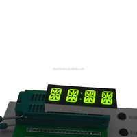 Afficheur LED 4 chiffres 14 segments 0,52 pouces ultra lumineux de type DIP pour Arduino, affichage FND LED 4 chiffres 16 segments 0,52 pouces pour intérieur, directement de l'usine