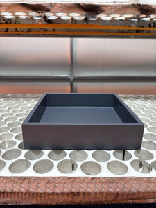 Bandeja de lujo con diseño de plumas de pavo real para una decoración elegante del hogar y una presentación sofisticada en la mesa, madera de primera calidad - Product Image 5