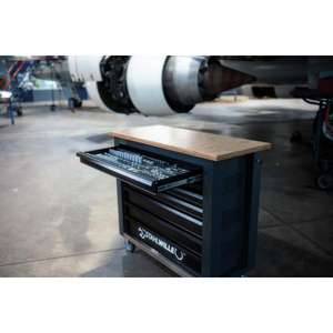 STAHLWILLE - 98830181 Établi à 7 tiroirs assorti de 267 outils-BANCS DE TRAVAIL EAN 4018754335350 AVEC ENSEMBLES D'OUTILS - Product Image 2