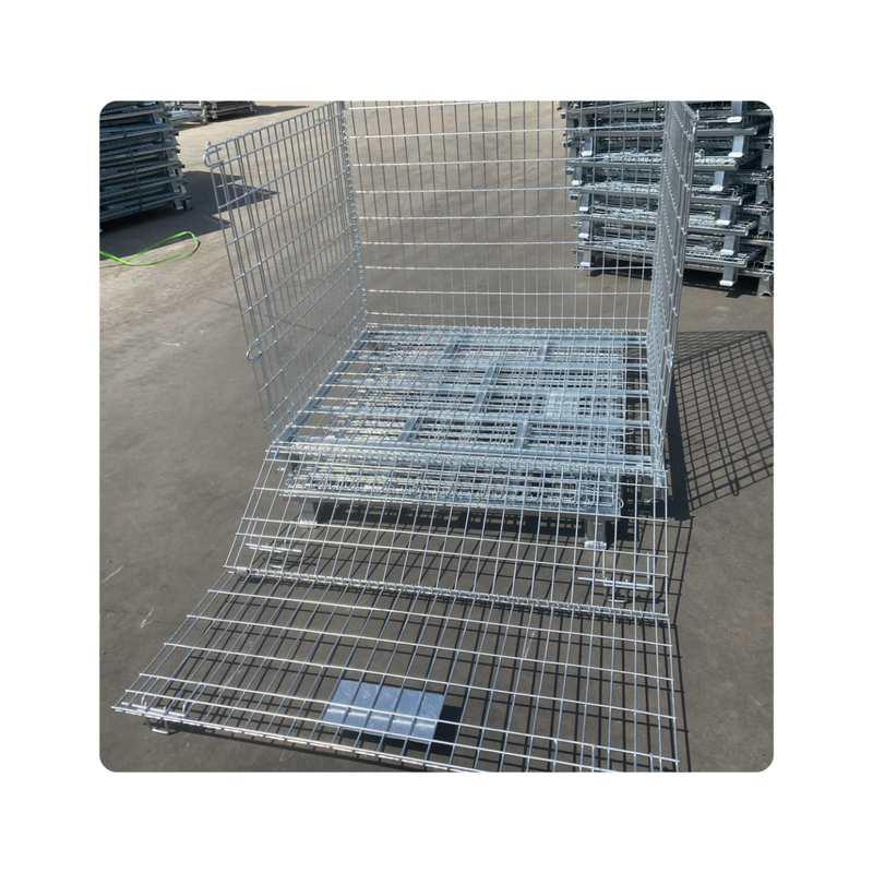 Galvanized Steel Container Mesh Cage for