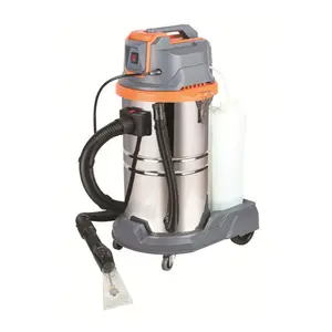 Aspirateur professionnel à pulvérisation humide et sèche de 70L: Hydro Extracteur pour tapis, canapé, nettoyage de rideaux