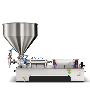 Semi Automatic Filling Equipment with Stirring Bottle Oil Tube Filling Machine Price