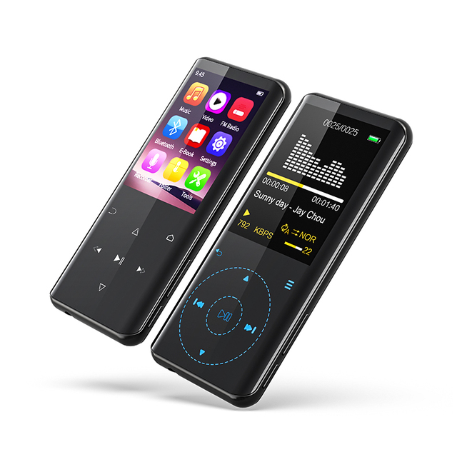 RUIZU D25 Best Selling Price Digital Download Birthday Song Recorder Mp4 With Blue-Tooth Wifi MP3 Music Player
