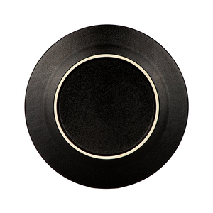 Bán buôn tùy chỉnh giá rẻ đen thân thiện với môi melamine đồ ăn tấm cho nhà hàng - Product Image 4