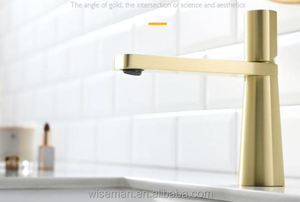 Dk — mitigeur de lavabo monté sur le pont en laiton, Design Unique, de haute qualité, couleur noire - Product Image 6