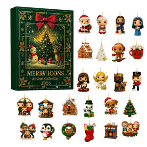 Calendario de Adviento de Halloween, <span class=keywords><strong>Cuenta</strong></span> Regresiva de 24 Días, Set de 24 Mini Figuras de Películas de Terror, Decoración para el Hogar, Fiesta, Regalo Sorpresa - Product Image 3
