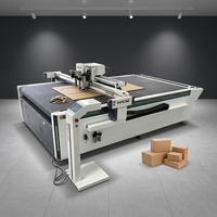 Plotter de Corte Digital CNC TC con Cuchilla Oscilante para Cartón Corrugado, Espuma y Láminas KT