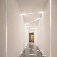 Promotion : Profilé LED linéaire en aluminium anodisé, homologué CE, pour montage en surface