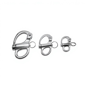 ห่วงโซ่โลหะแบบหมุนได้ Heritage รุ่นสปริง 316 สแตนเลสสตีลขัดเงา แบบวงกลม-ง่าม สำหรับอุตสาหกรรมทั่วไป - Product Image 4