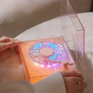 Âm thanh ánh sáng nhập vai trải nghiệm Aurora sóng chiếu Loa di động với tiếng ồn Trắng cho quà tặng - Product Image 6