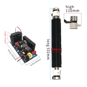 30g/h Ozone Generator Tube Water Colling Ozone Modules And Power Supply