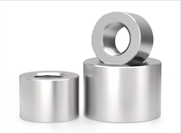 Bouchon de tuyau à filetage interne haute pression à paroi épaisse soudé robuste pour système de pipeline hydraulique SS304