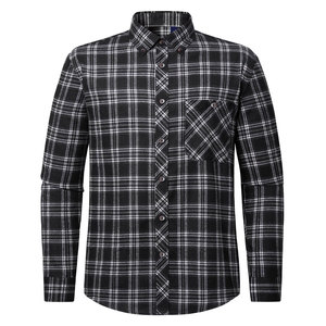 Camisa Casual de Alta Calidad OEM para Hombre, Camisas de Franela, Nuevo Diseño OEM, Camisas Transpirables de Secado Rápido para Hombre con Precios Económicos, Manga Larga - Product Image 1