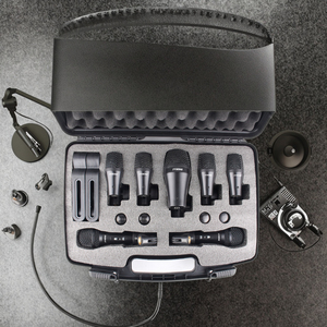 Chuyên Nghiệp PGA-DMK7 7-Mảnh Trống Nhạc Cụ <span class=keywords><strong>Microphone</strong></span> Kit Năng Động Có Dây Xlr Nối Tiếng Ồn Hủy Bỏ Cho Ghi Âm - Product Image 4
