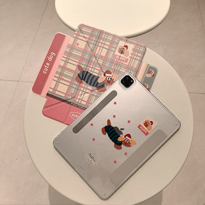 Étui magnétique détachable <span class=keywords><strong>personnalisable</strong></span> pour <span class=keywords><strong>iPad</strong></span> Air 6 avec design de dessin animé, compatible avec Air <span class=keywords><strong>5</strong></span>/4, protection antichoc - Product Image 3