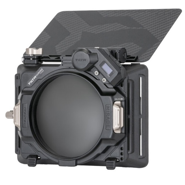 MB-T16-B Mirage Matte Box for DSLR,Cinema,Gimbals and Drones with 95mm Variable ND Filter Tray and Wireless Motor