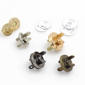 Bán Buôn Tùy Chỉnh Kích Thước Kim Loại Brass Snap Nam Châm Từ Tính Nút Cho Túi Túi Xách Ví - Product Image 1