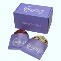 Boîte pliable jaune personnalisée alimentaire sûre impression vive OEM design pour boîte cadeau biscuits café premium
