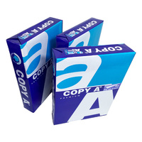 Papel de copia A4 directo de fábrica, 80 g/m², blanco puro, pulpa virgen, papel para copiadora de oficina para revendedores